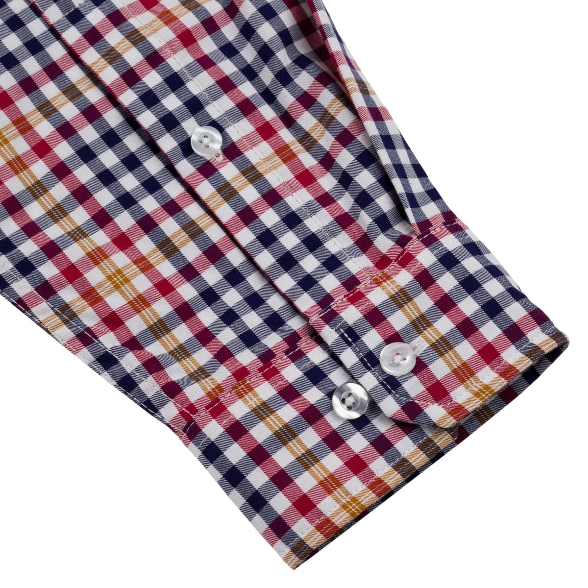 LOVIAH M PLAID LS BUTTON UP SHIRT - Boutique Homies