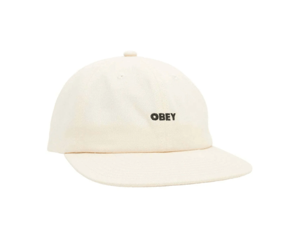 OBEY BOLD TWILL 6 PANEL STRAPBACK - Boutique Homies