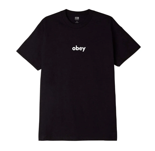 OBEY LOWER CASE 2 TEE - Boutique Homies