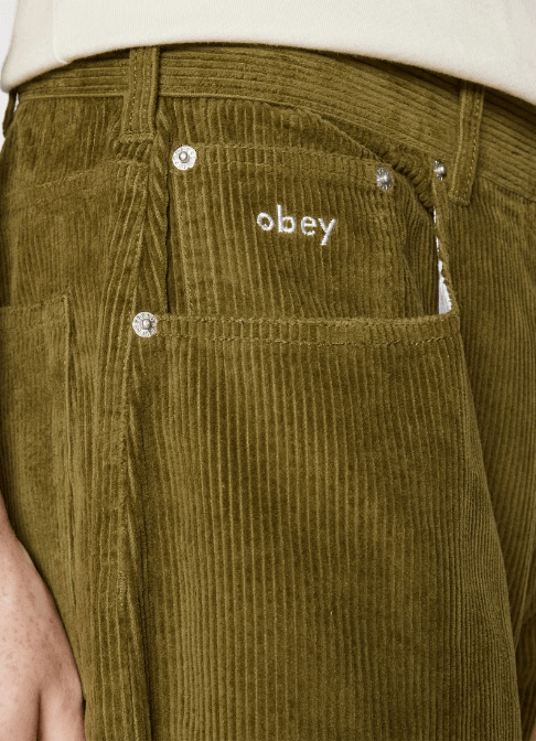 OBEY M BIGWIG BAGGY CORDUROY PANT - Boutique Homies