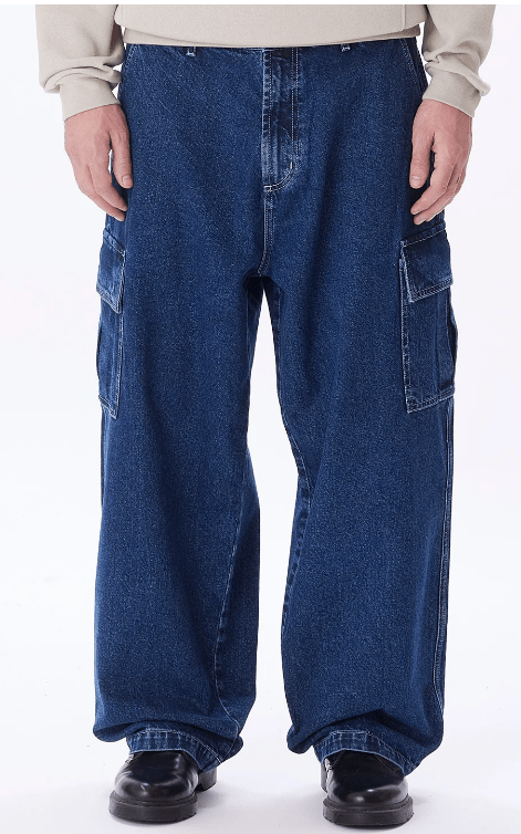 OBEY M BIGWIG CARGO DENIM PANT - Boutique Homies