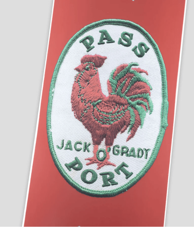 PASSPORT DECK PATCH SERIES JACK O'GRADY - Boutique Homies