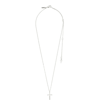 PILGRIM DAISY RECYCLED CROSS PENDANT - Boutique Homies