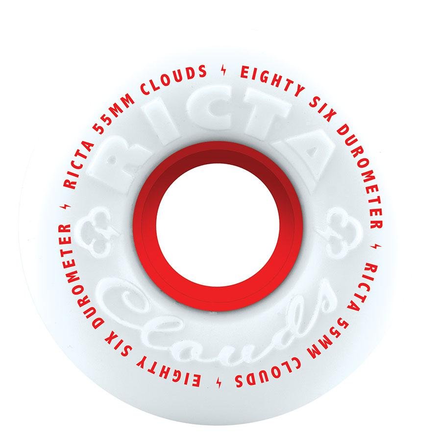 RICTA WHEELS CLOUDS RED 86A - Boutique Homies