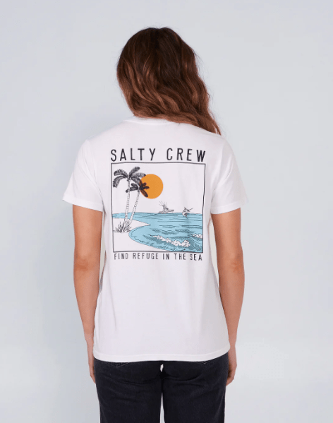 SALTY CREW W THE GOOD LIFE BF TEE - Boutique Homies