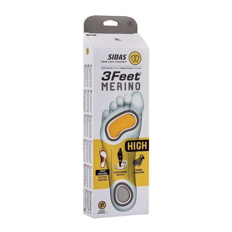 SIDAS 3FEET MERINO HIGH INSOLES - Boutique Homies