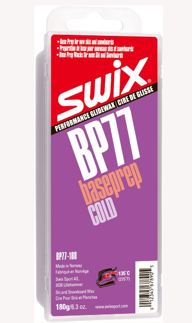 SWIX BP77 COLD BASE PREP WAX, 180G - Boutique Homies