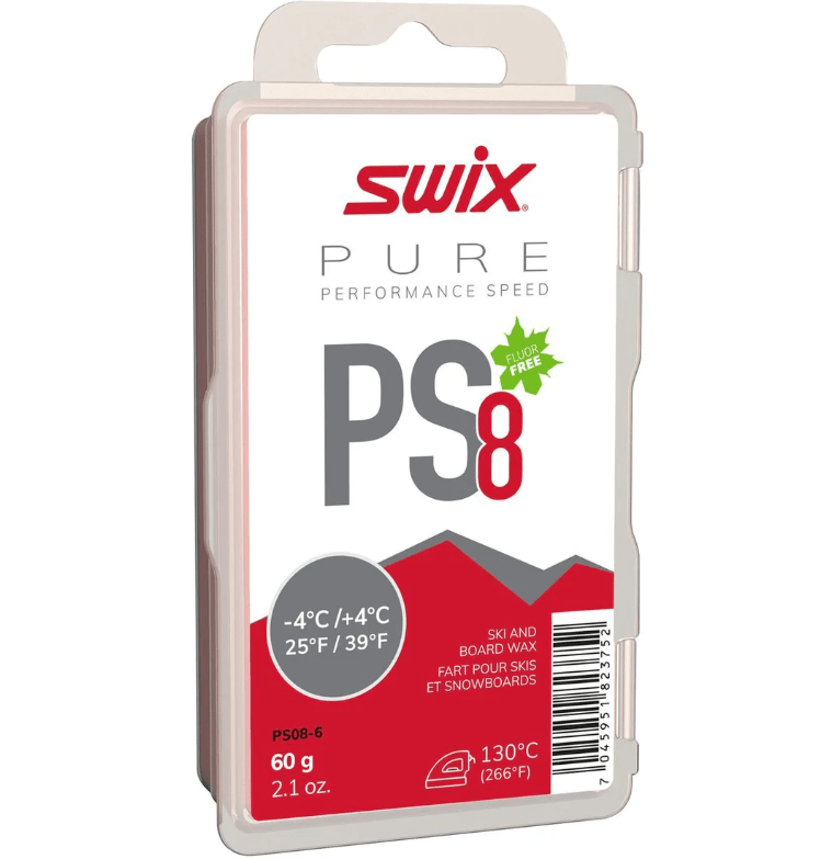 SWIX PS8 RED GLIDE WAX, 60G - Boutique Homies