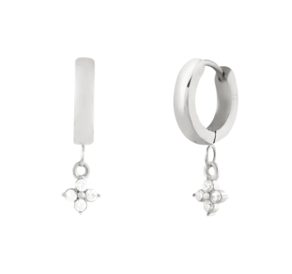 TWENTY COMPASS W MERVEILLES HOOPS - Boutique Homies