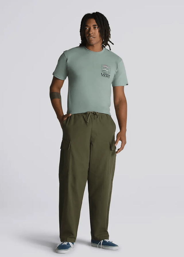 VANS M RANGE CARGO BAGGY TAPERED ELASTIC PANT - Boutique Homies