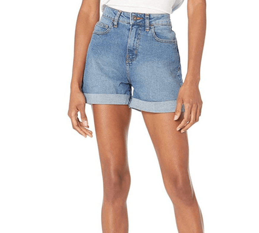 VANS W HIGH RISE ROLL CUFF SHORT - Boutique Homies