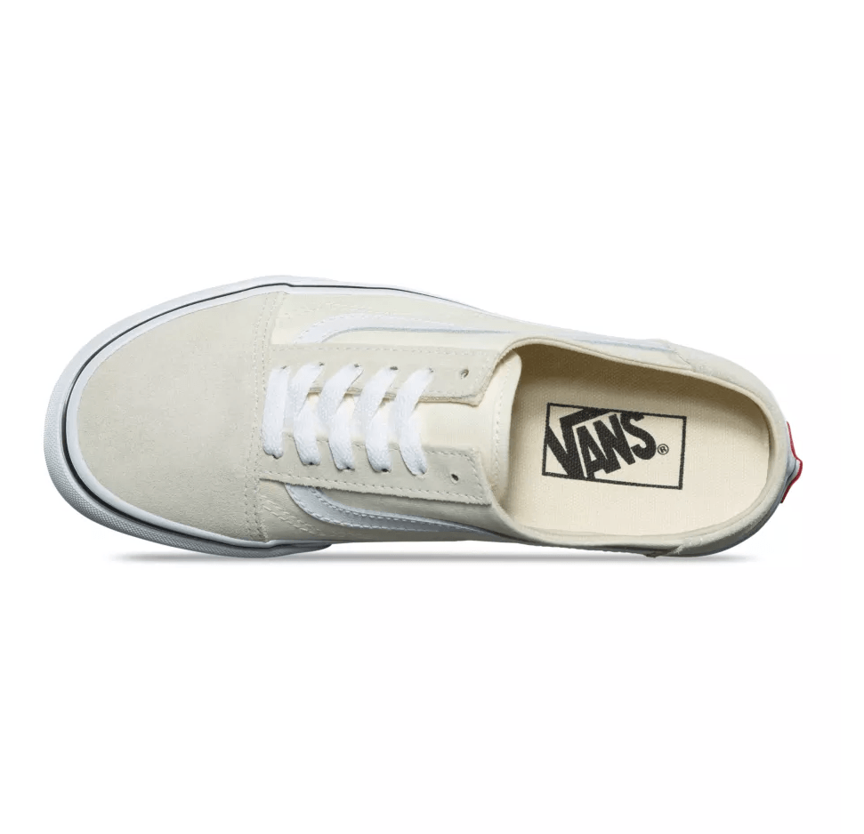 Cream white vans clearance old skool