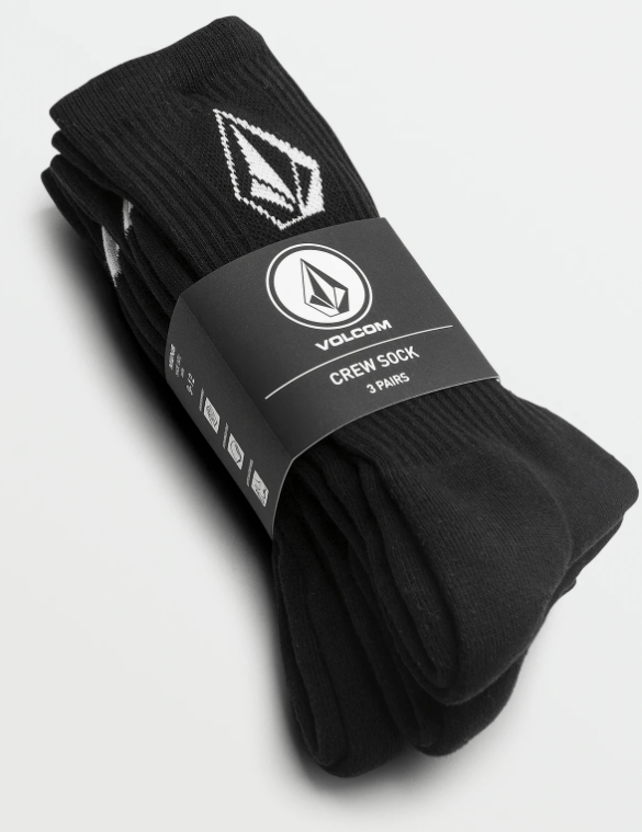 VOLCOM Y FULL STONE SOCK 3 PK - Boutique Homies